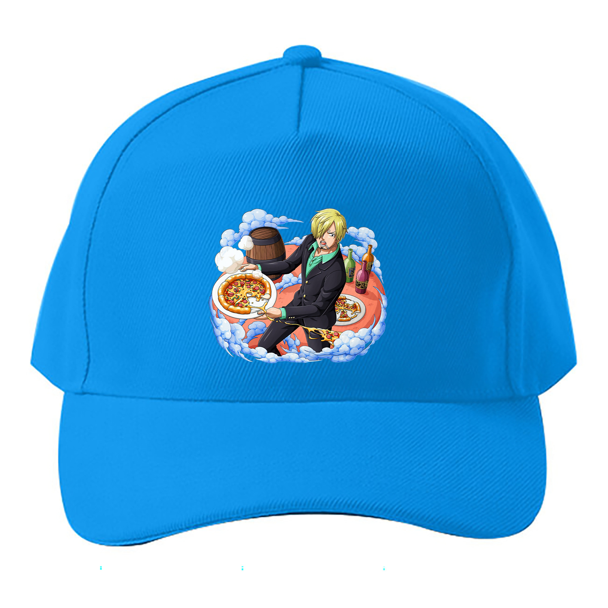 （画像用） ワンピース サンジ ONE PIECE Sanji ベースボールキャップ 綿100％ 男女兼用 帽子 スポーツ